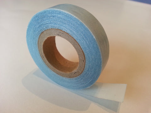 BLUE DOUBLE SIDED SALON TAPE for SKIN WEFT HAIR EXTENSIONS. HOLDS 3 MONTHS.