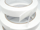 StickyTapes White Double Sided Acrylic Foam Mounting Tape - 20mm wide x 2m long - VALUE PACK of 3 Rolls