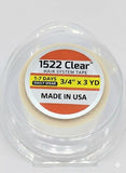 VCH 1522 Clear Double-Sided Wig & toupee Tape - 3/4in x 3yds Hair System Adhesive