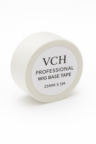 VCH Professional Wig Base Tape – 25mm Wide x 5m Long – Strong Single-Sided Adhesive Tape for Wigs, Toupees & Hairpieces – Long-Lasting, Easy to Use