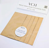 VCH Professional Single-Sided Adhesive Hair Extension Tabs - for Tape-in Hair Extensions - 60 Tabs Pack