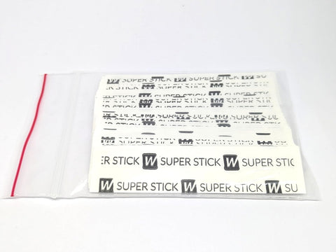 VCH Super Stick Straight Adhesive Tape Strips (36 in pack) - Maximum Wear Double Sided Low Residue Adhesive for Hair Systems, Toupees, and Lace Wigs