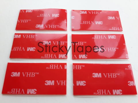 3M™ Double Sided Sticky Pad Strips, Strong Heavy Duty Mounting